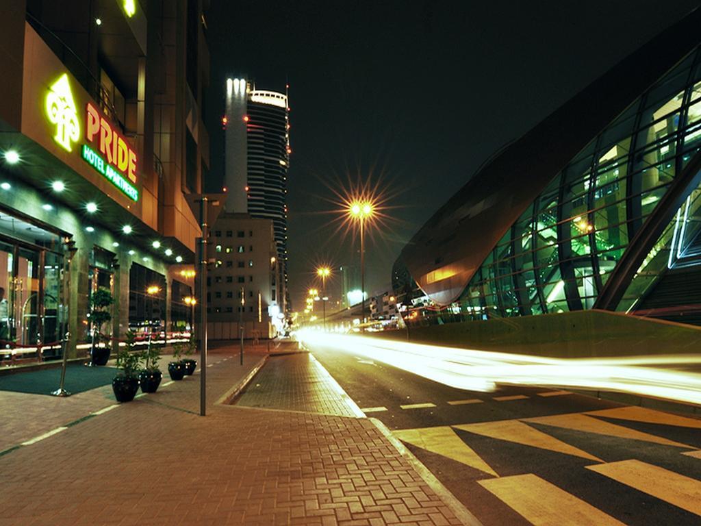 Pride Hotel Apartments Dubai Exterior foto